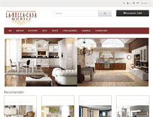 Tablet Screenshot of labellacasa.ro
